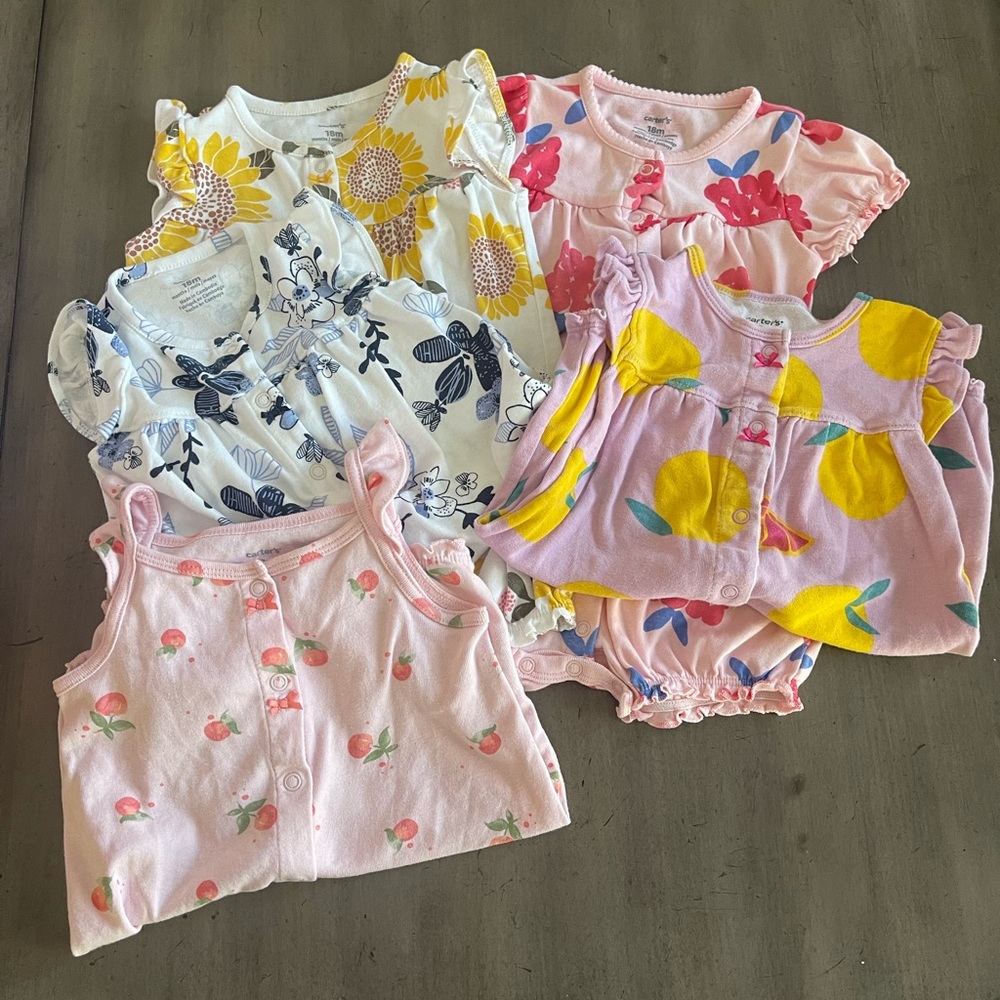 Carter’s romper bundle
